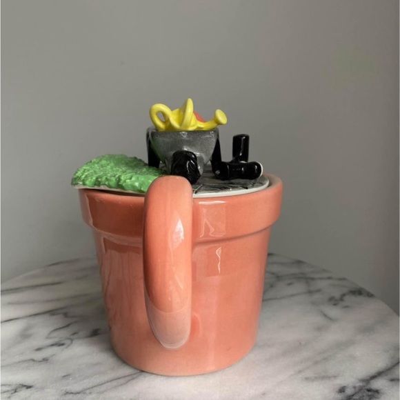 Whimsical Teapot - garden theme, kitschy, granny core - Picture 5 of 6